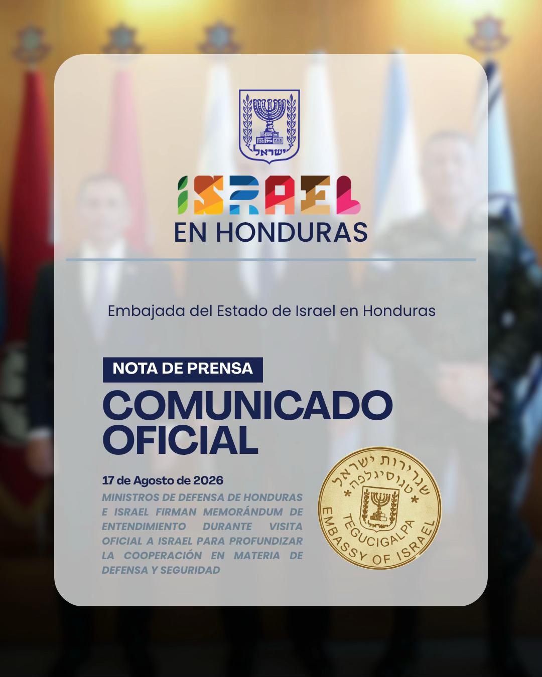@IsraelenHonduras