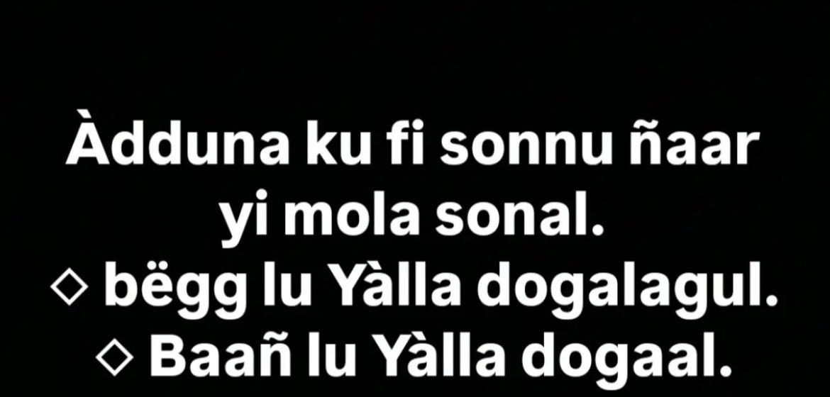 @Xalima Senegal