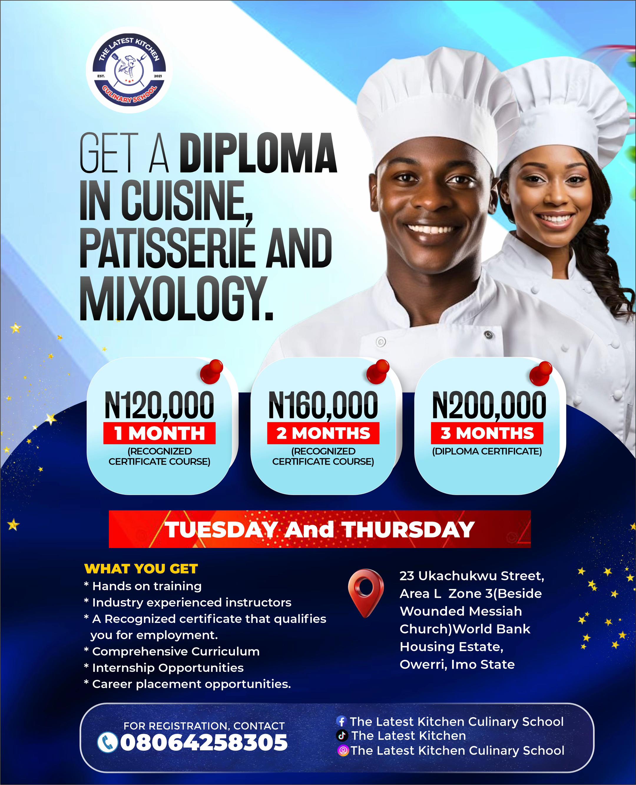 @Best Culinary School In Owerri