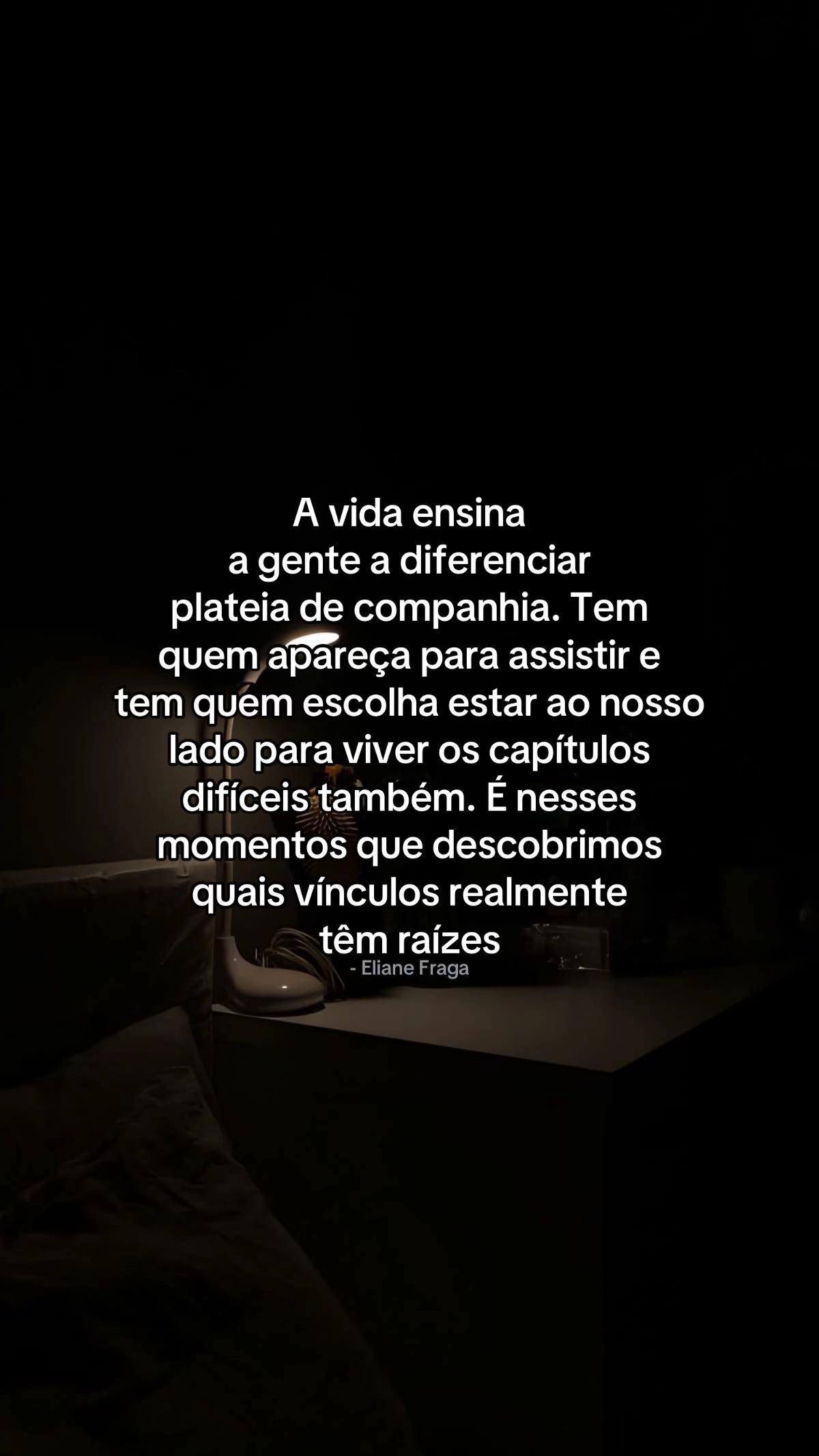 @Eliane Fraga/Frases e Reflex&atilde;o