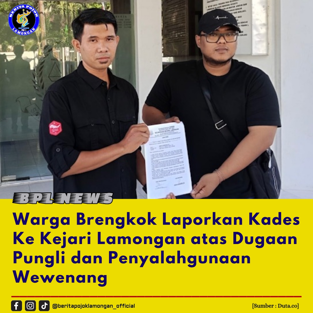 @BERITA POJOK LAMONGAN