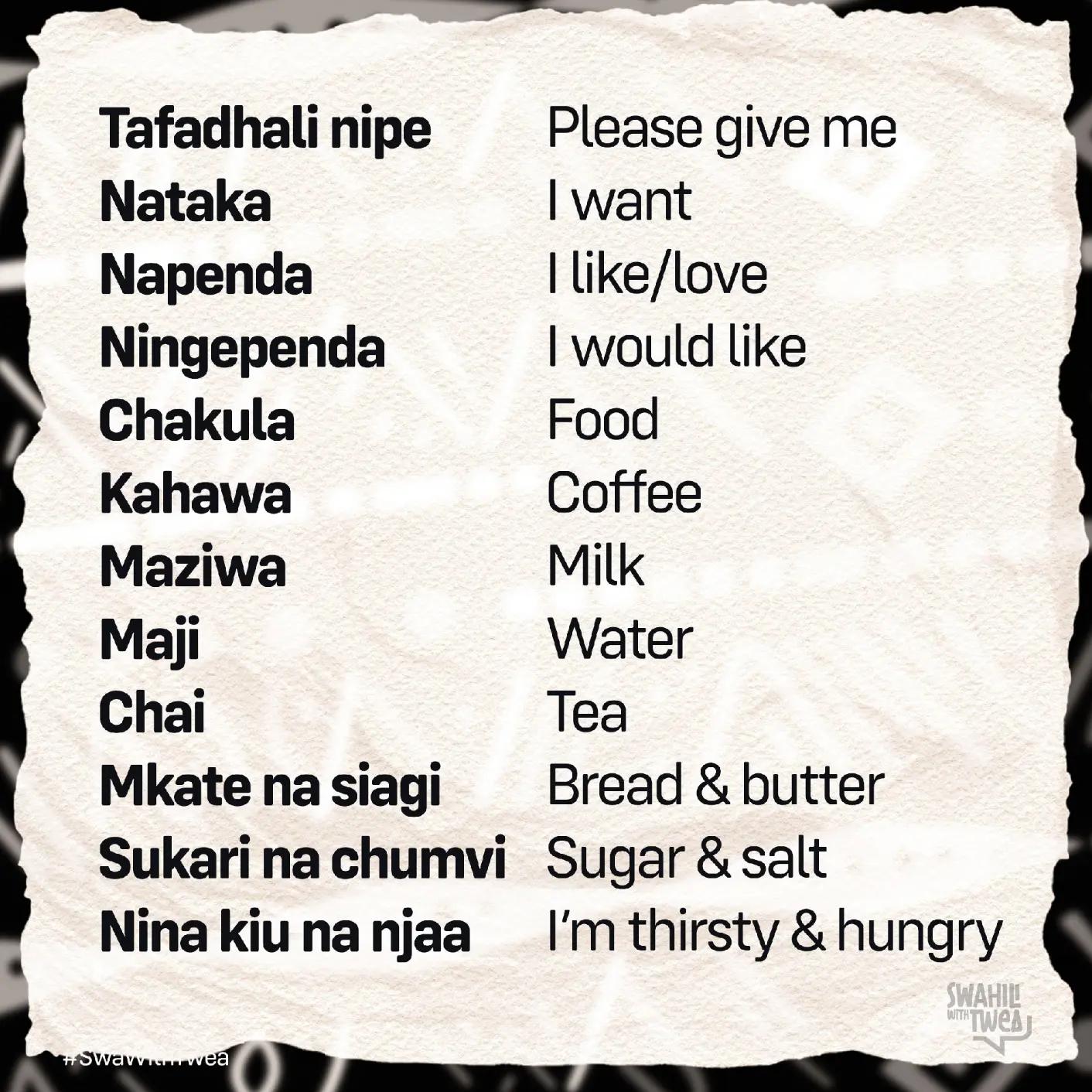 @Swahili With Twea