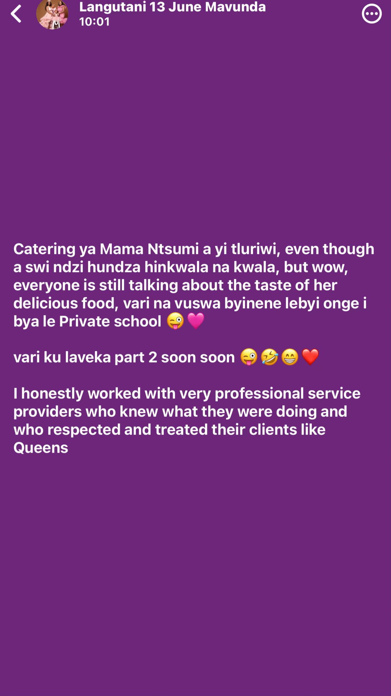 @MaMa Ntsumi&rsquo;s Kitchen 🧑🏾&zwj;🍳