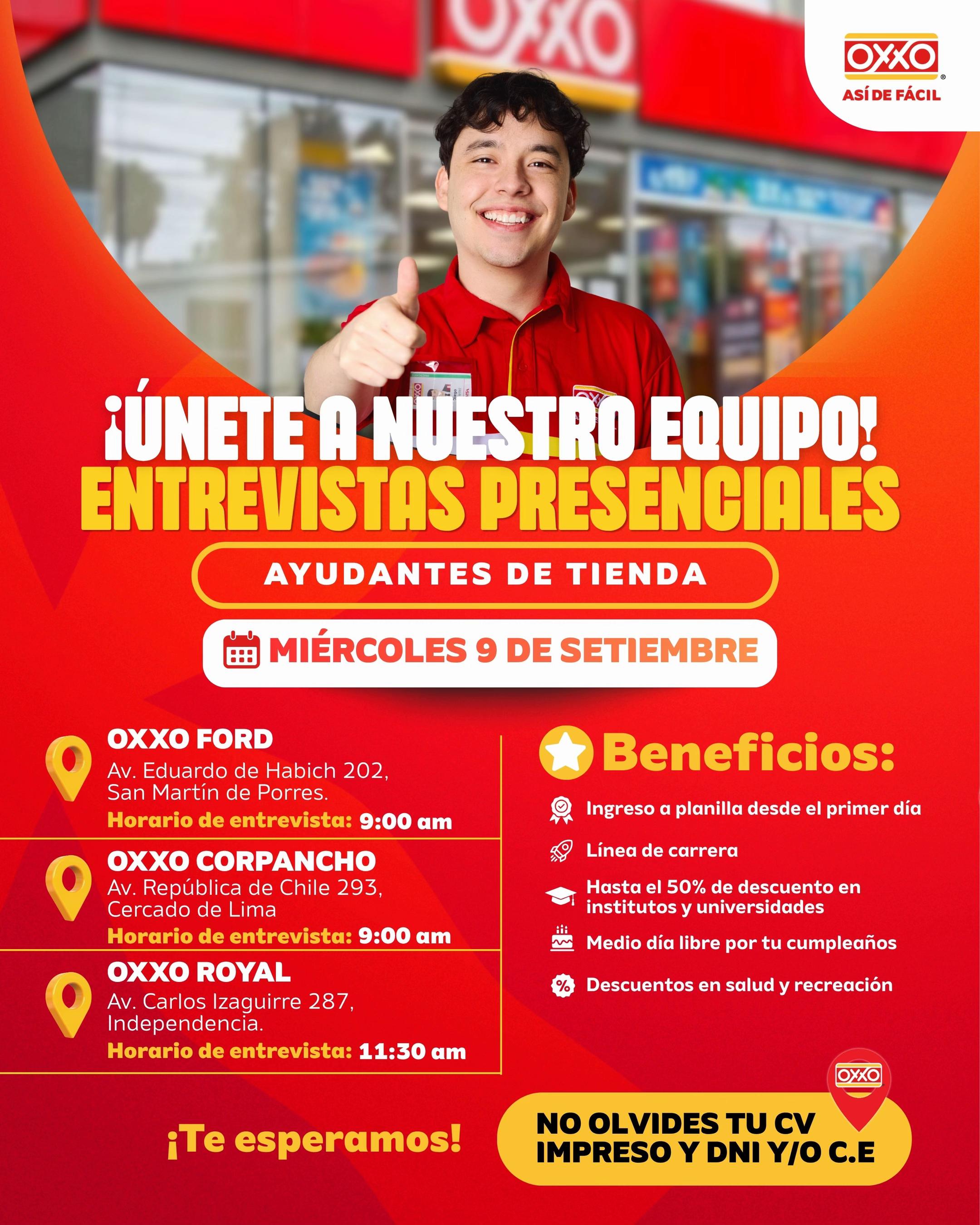 @Trabaja en OXXO Perú
