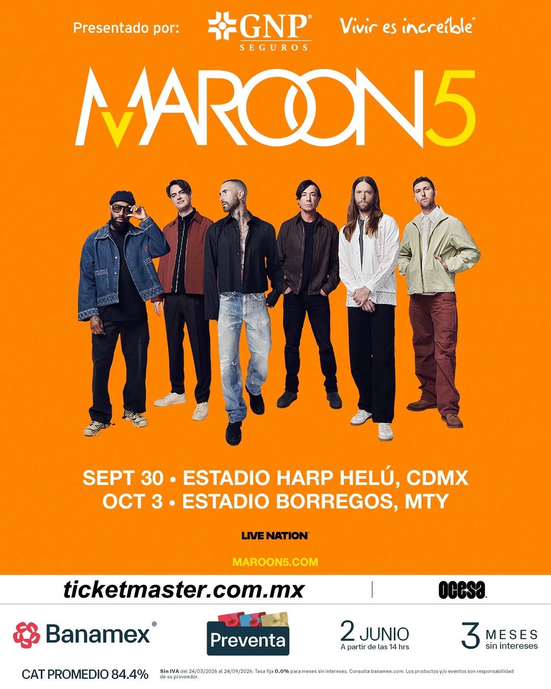 @Maroon 5