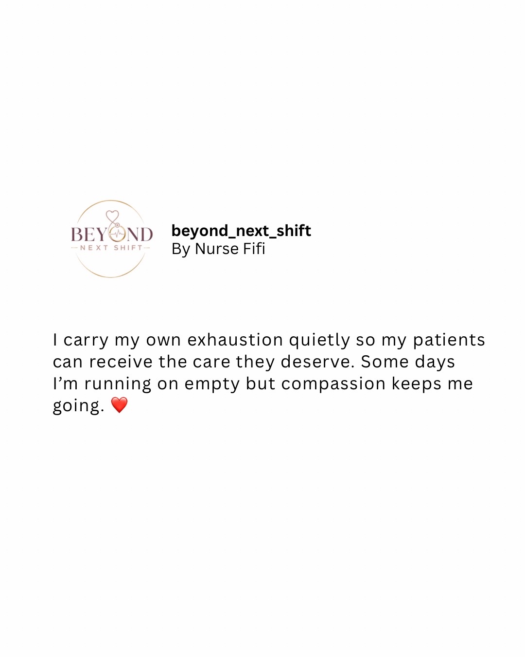 @💫 BEYOND THE NEXT SHIFT ♾️ 🩺