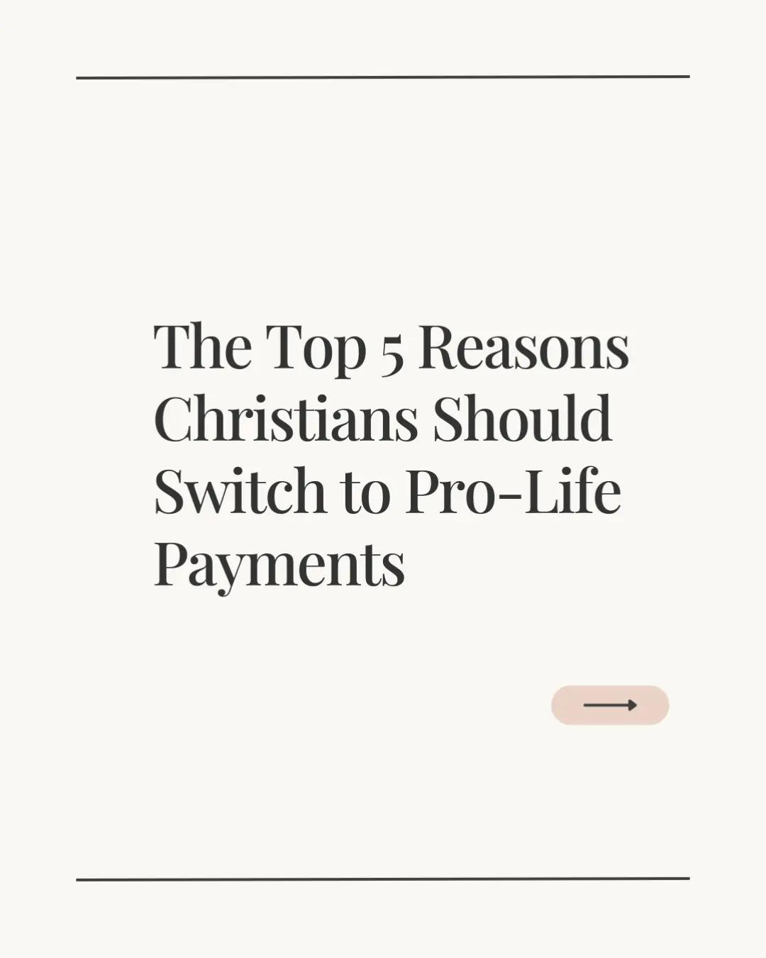 @Pro Life Payments