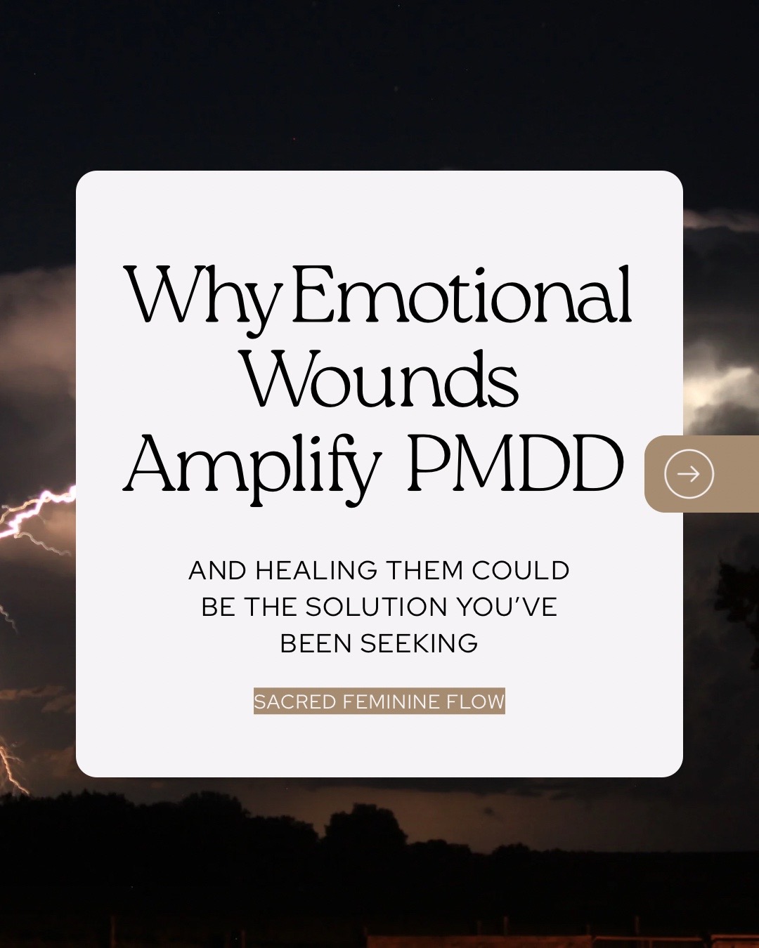 @Sacred Feminine Flow-PMDD HELP