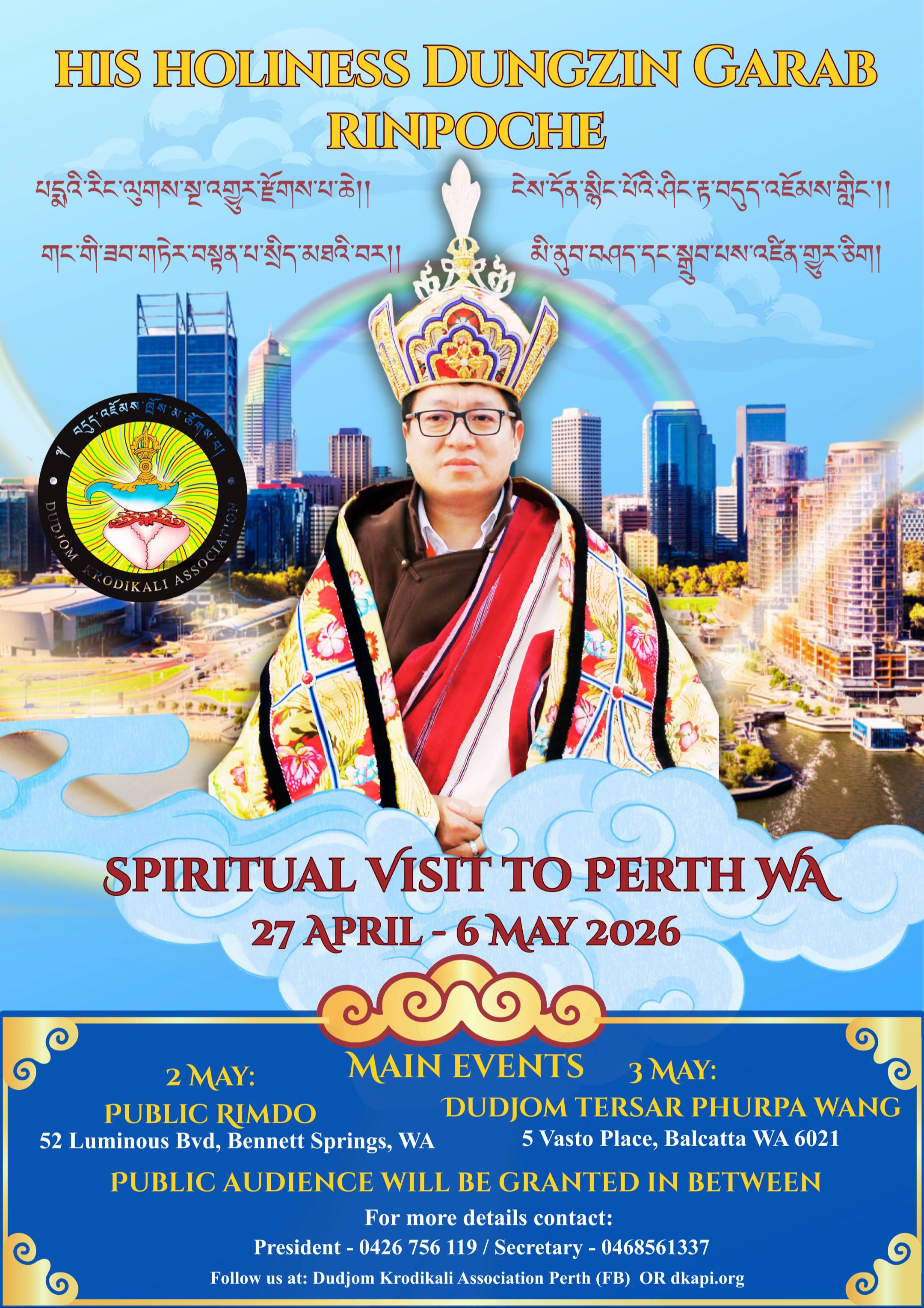 @Dudjom Throema Tshogpa Perth