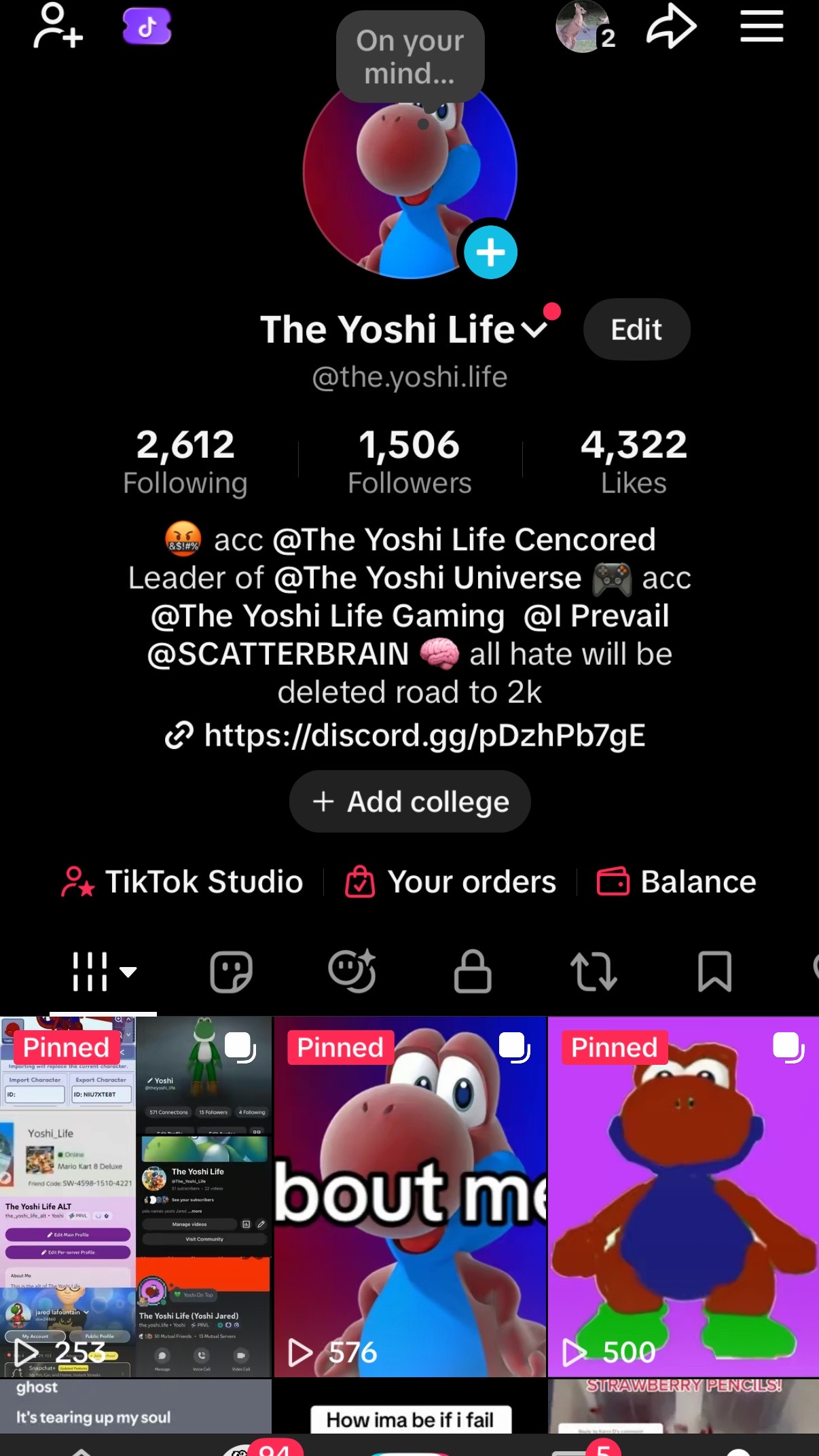 @The Yoshi Life