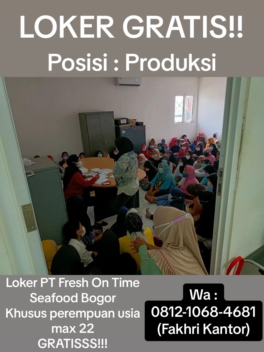 @Rekrutmen PT FOTS