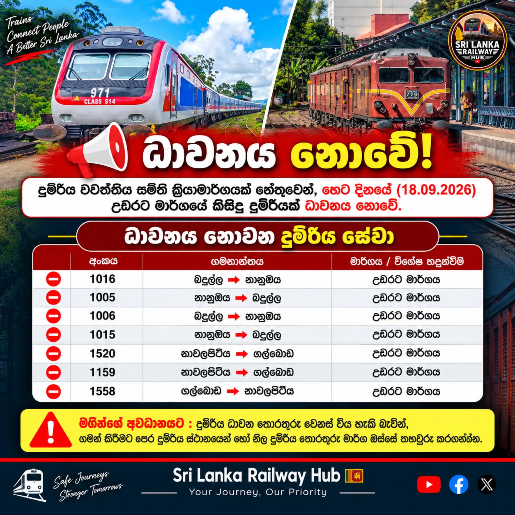 @Sri Lanka Railway Hub