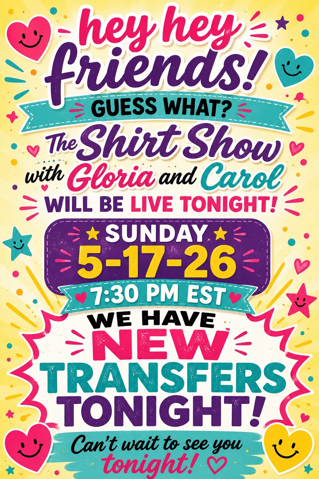 @Gloria &ldquo;The Shirt Show&rdquo;