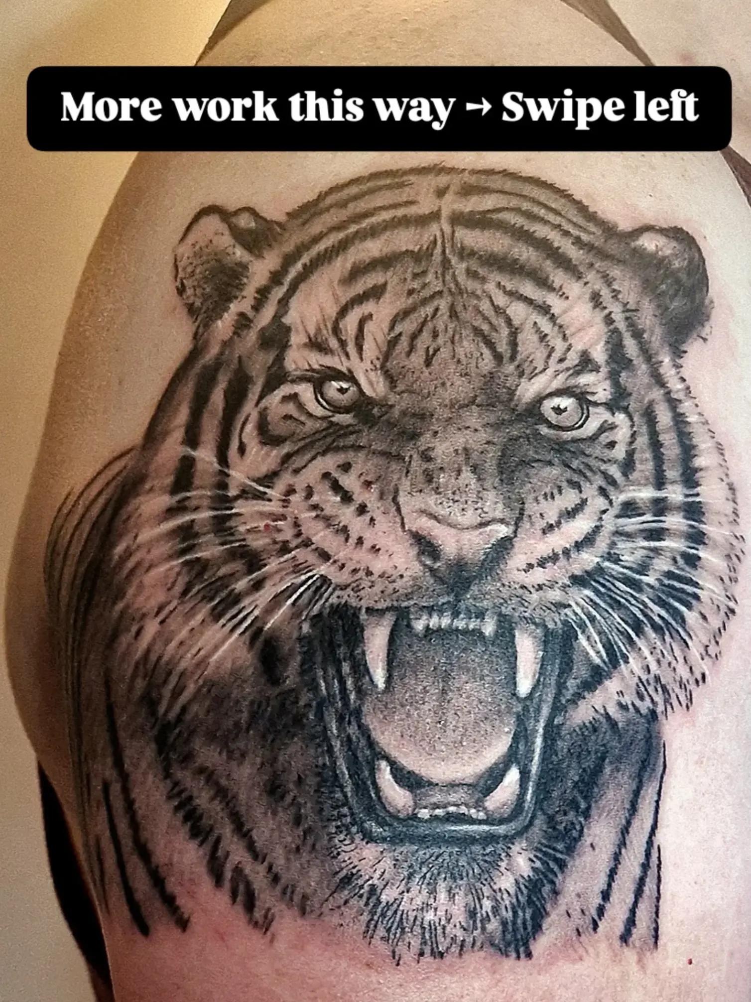@Crying King Tattoos