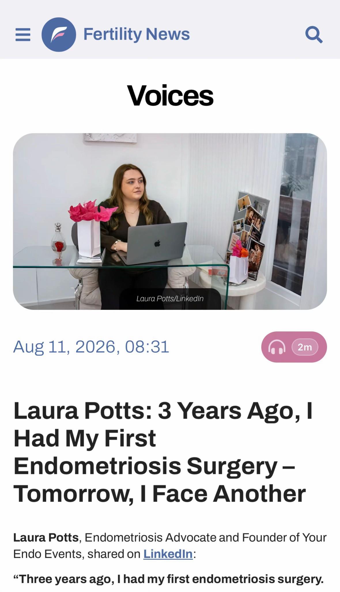 @Laura | Women’s Health Creator