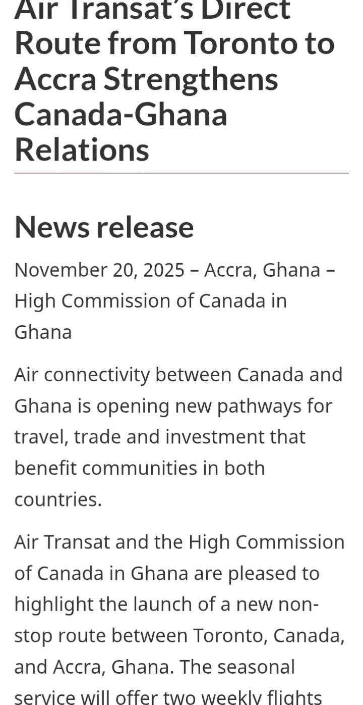 @Canada High Commission, Ghana