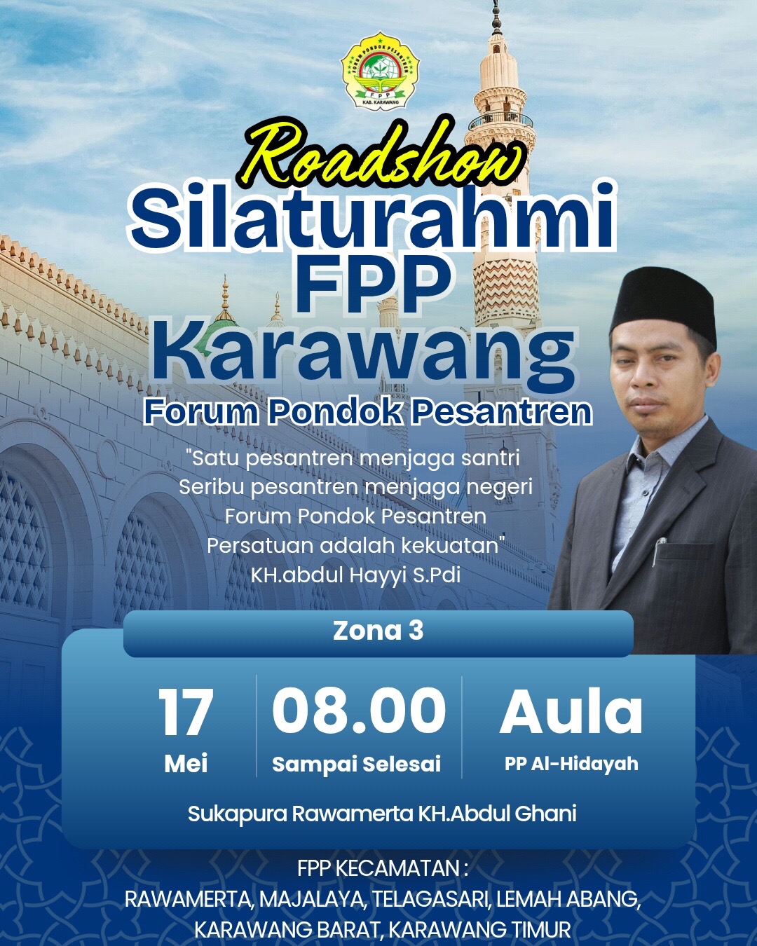 @Pesantren alhidayah Rawamerta