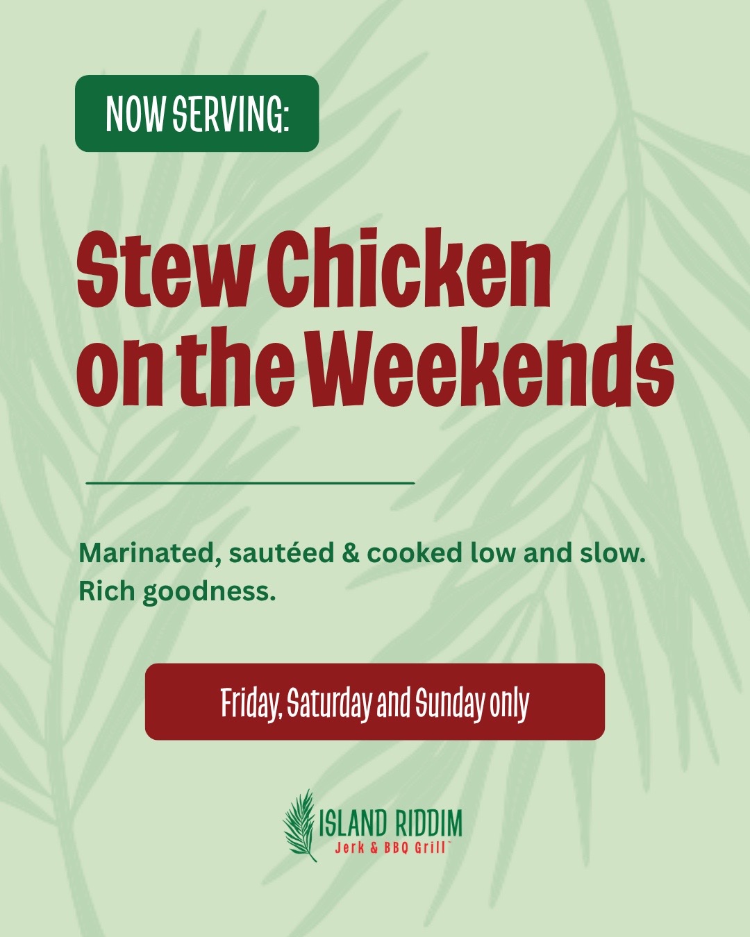 @Island Riddim Jerk & BBQ Grill