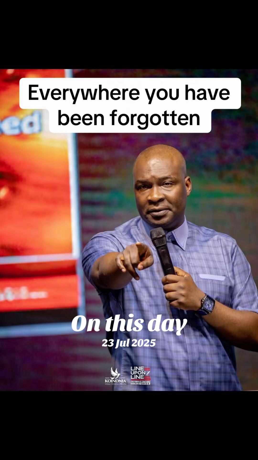 @Apostle Joshua Selman