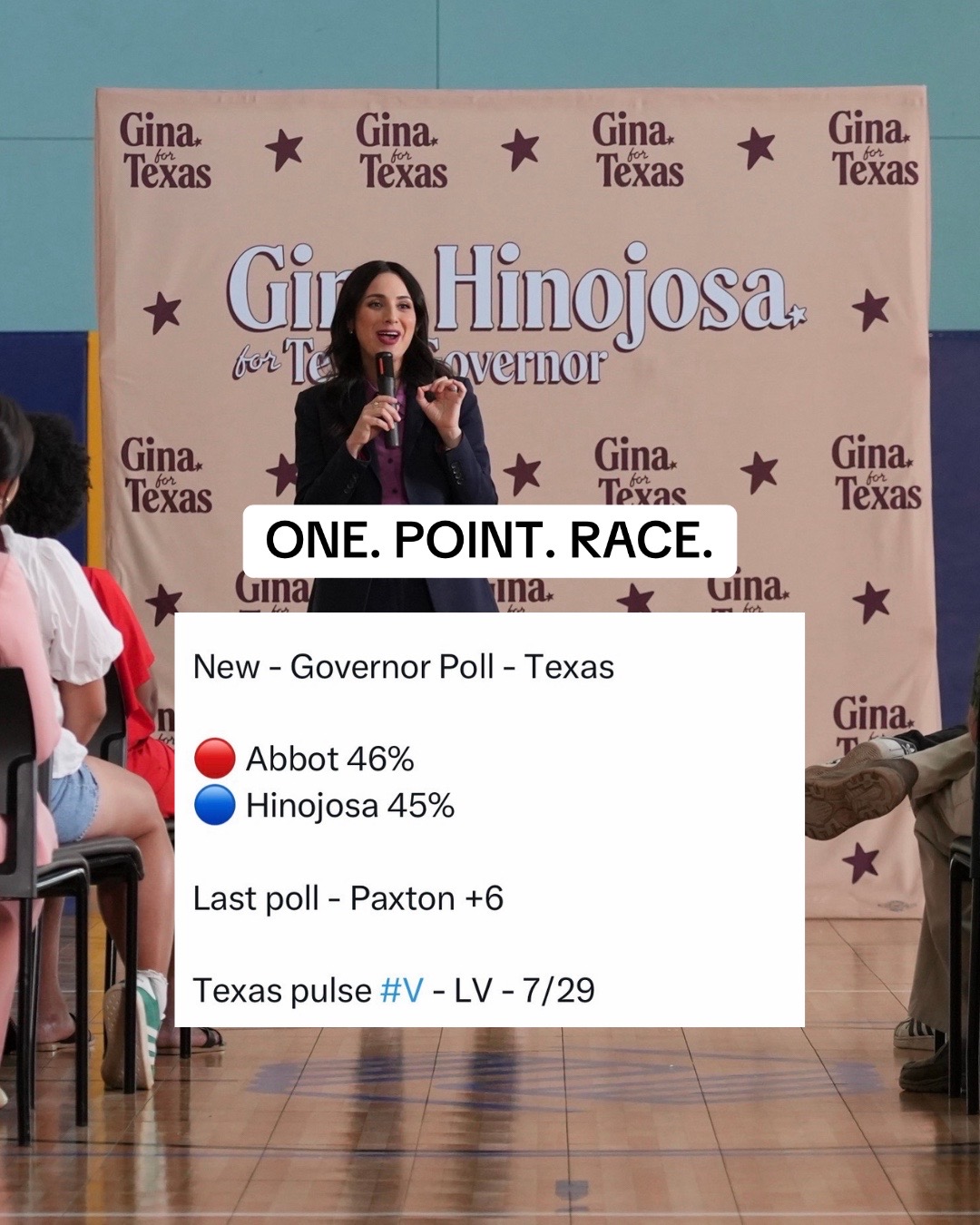 @Gina Hinojosa for Governor