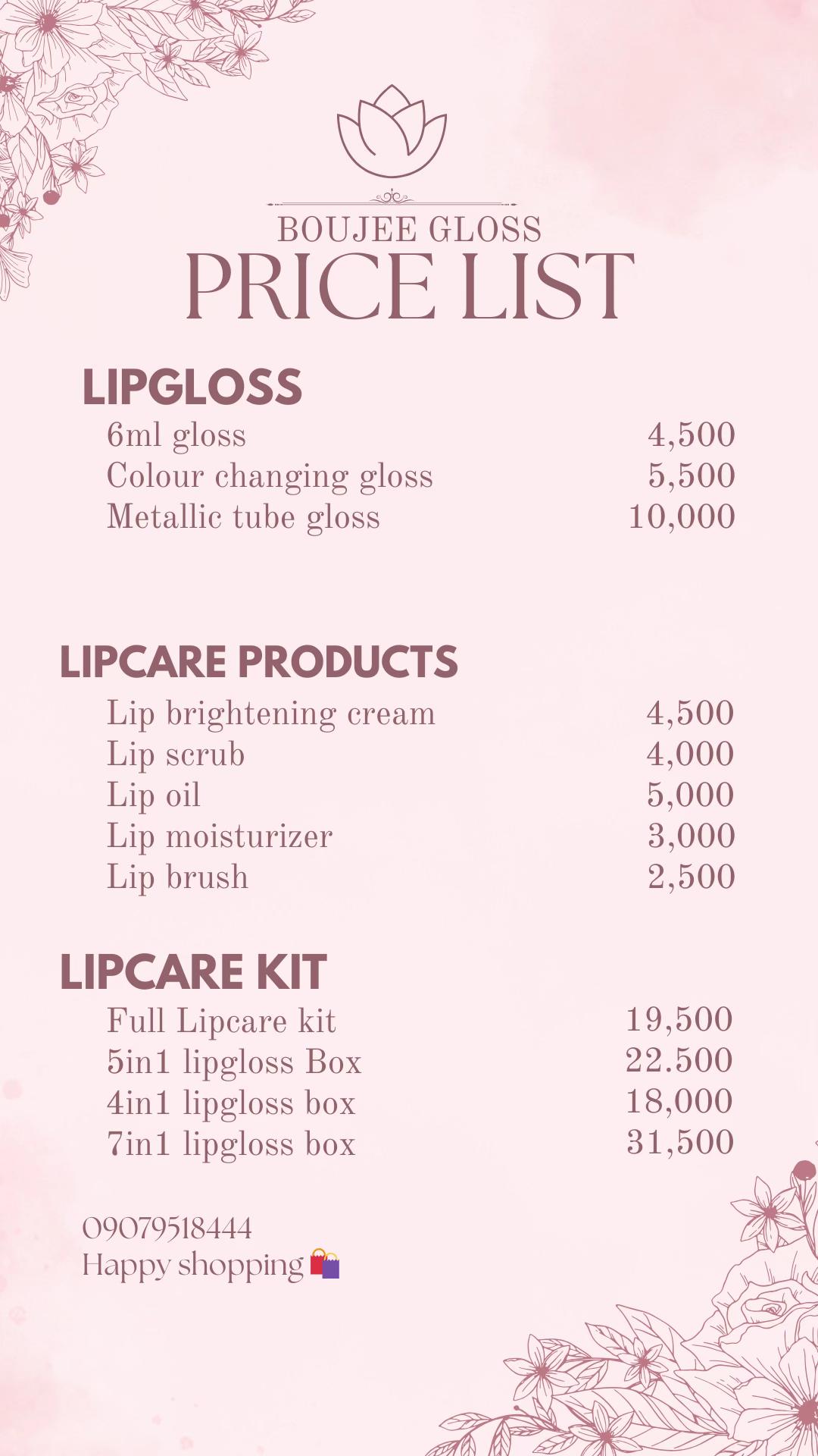 @Lipgloss vendor in Benin city