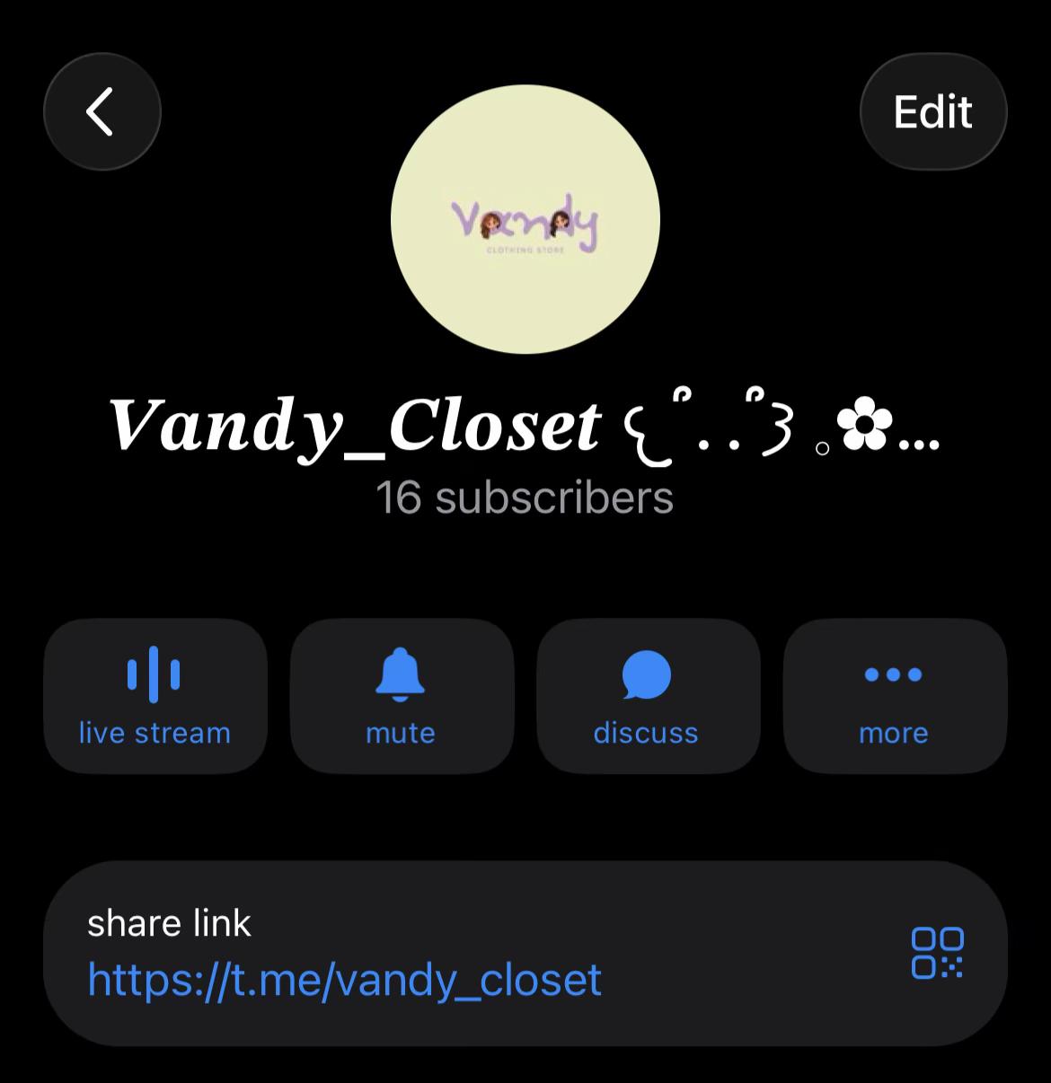 @Vandy Closet