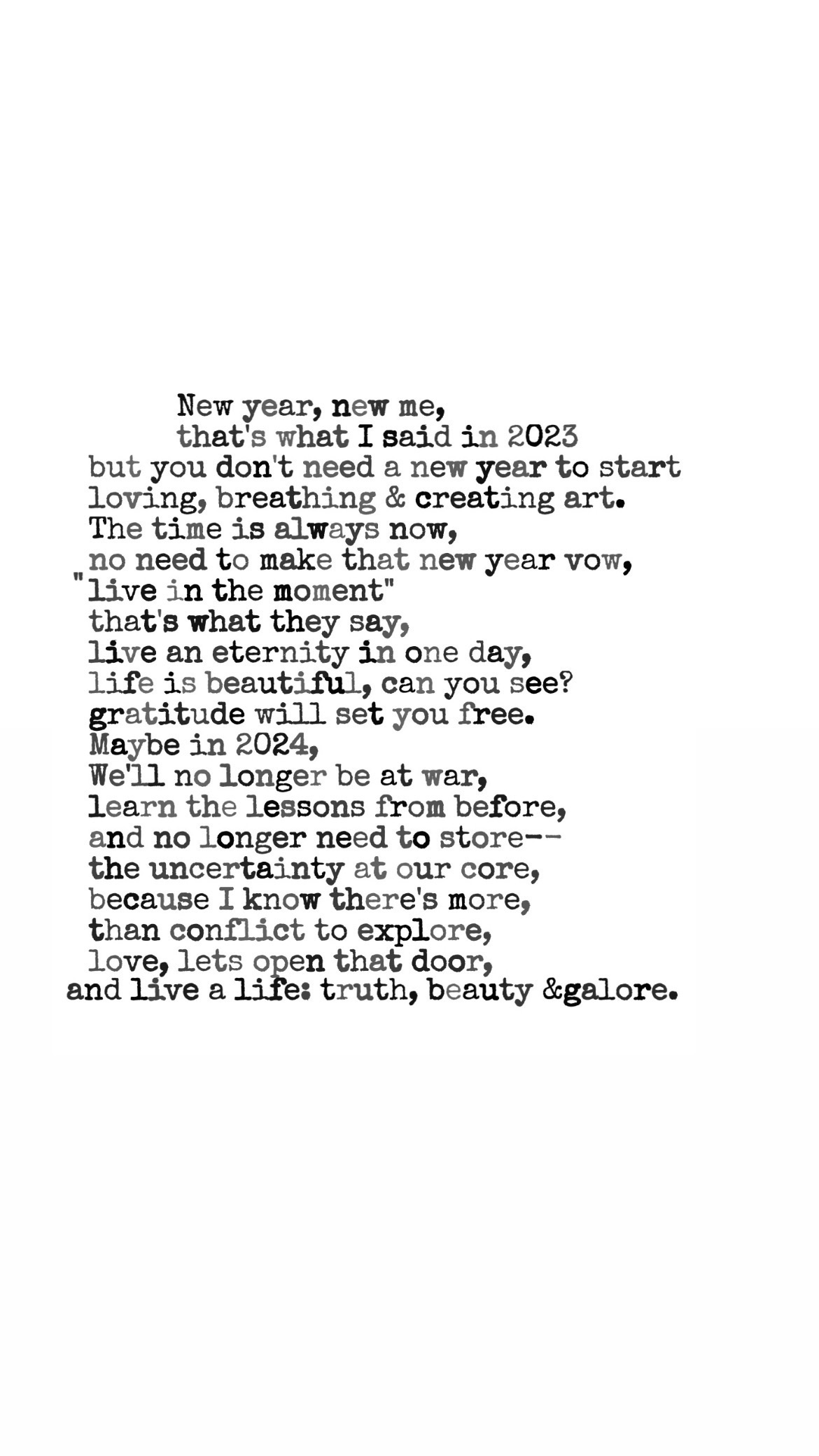 @poems for you