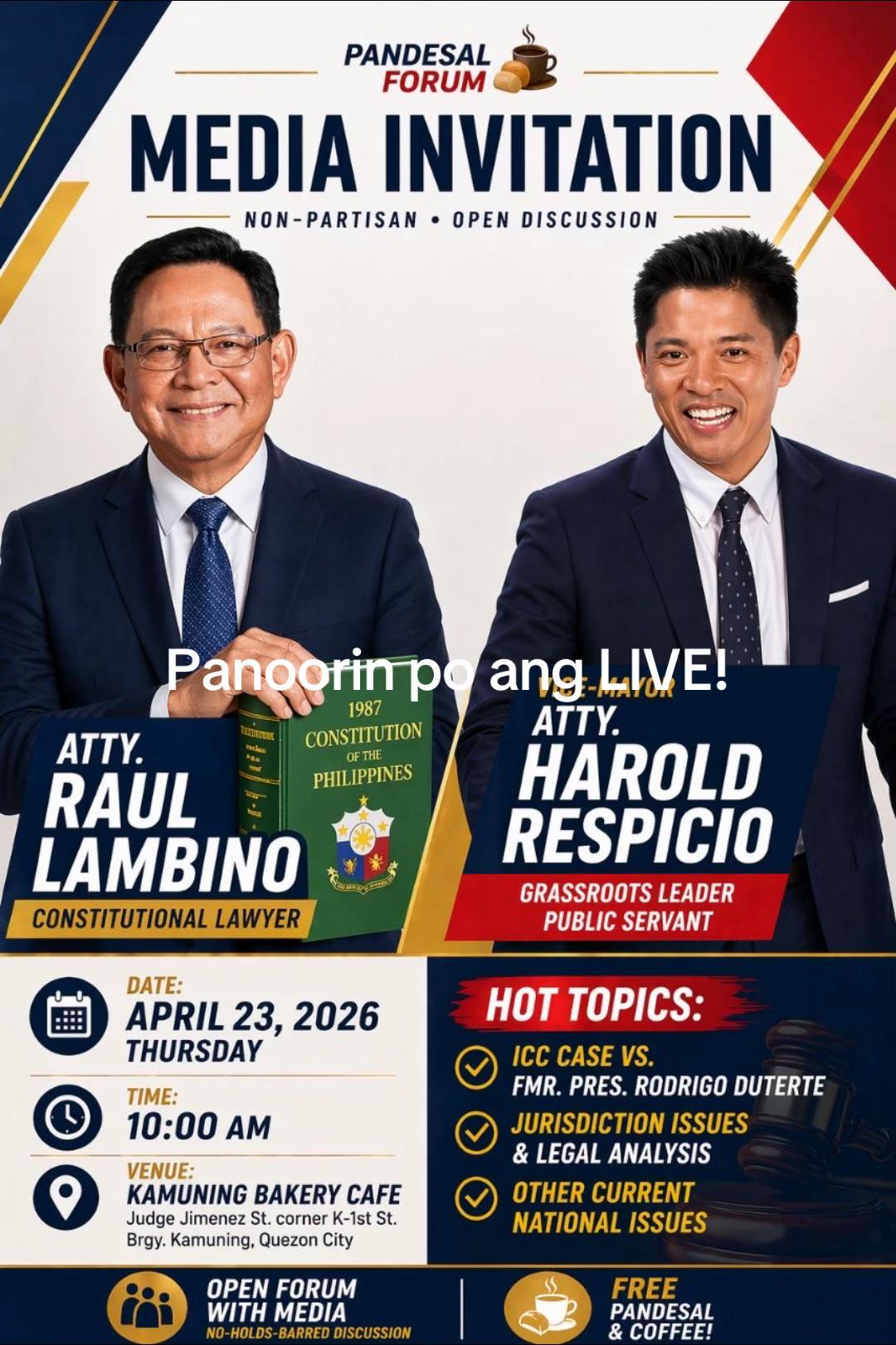 @ATTY. RAUL “Kabaka” LAMBINO
