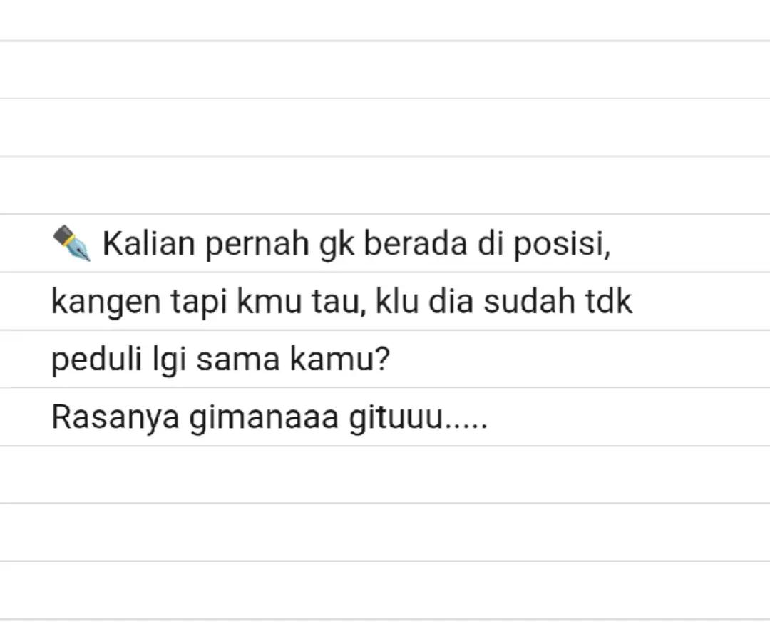 @Tentang kamu