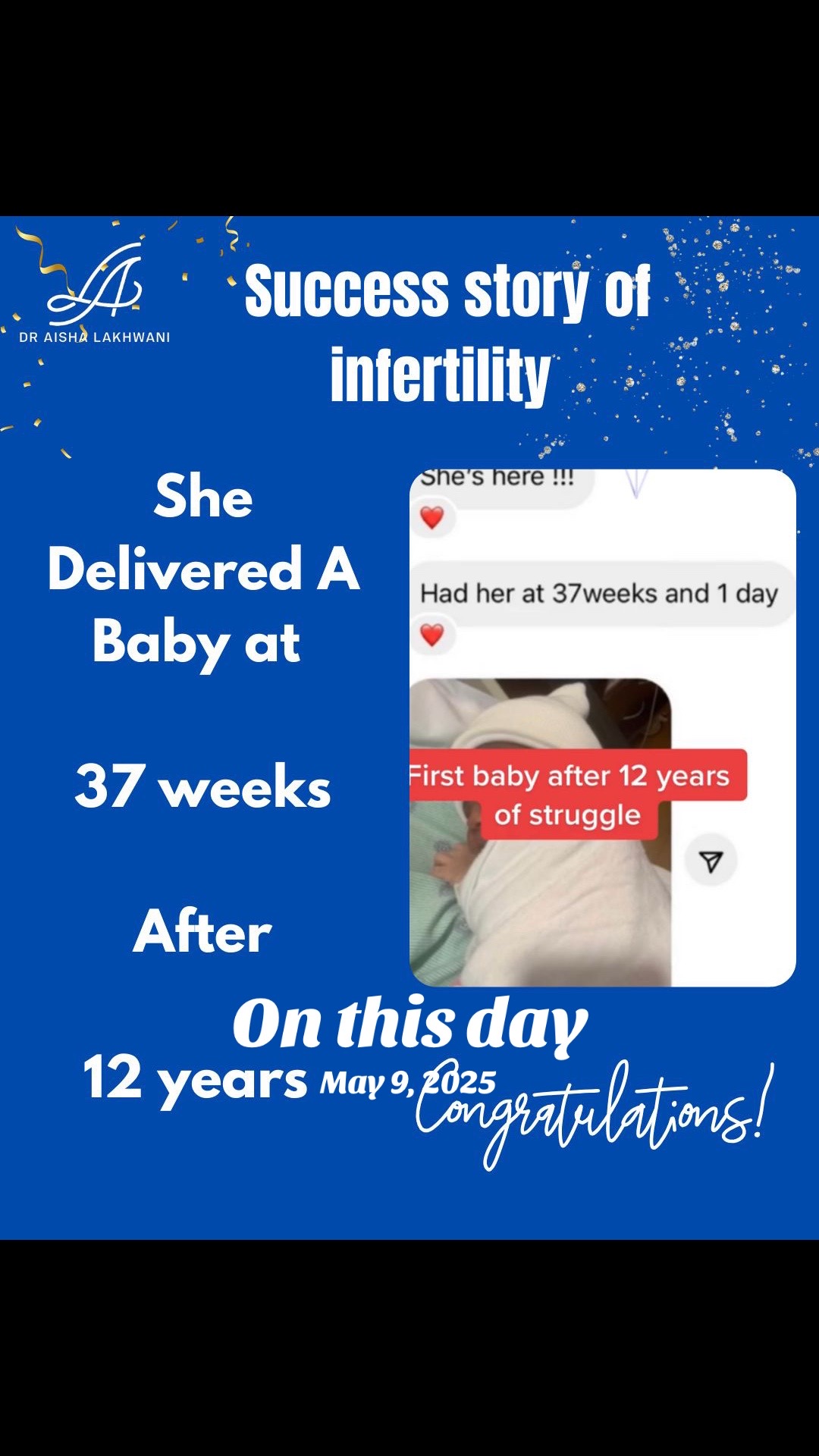 @Dr Aisha Lakhwani fertility