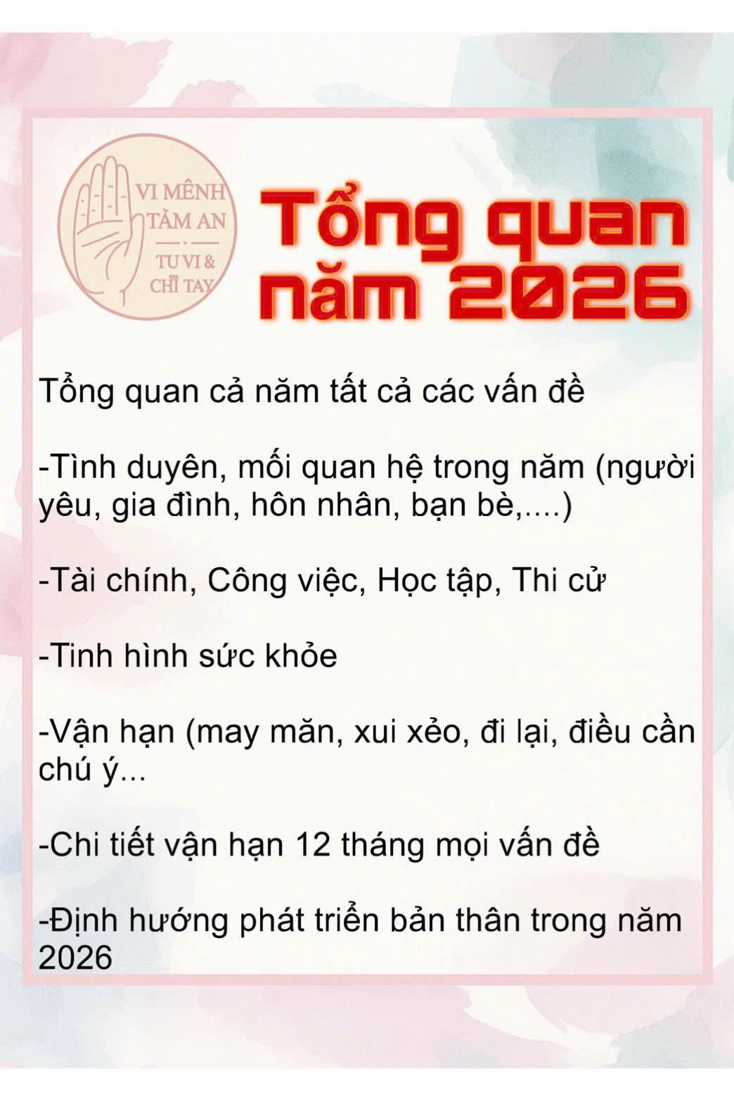 @Vi Mệnh T&acirc;m An ☯️