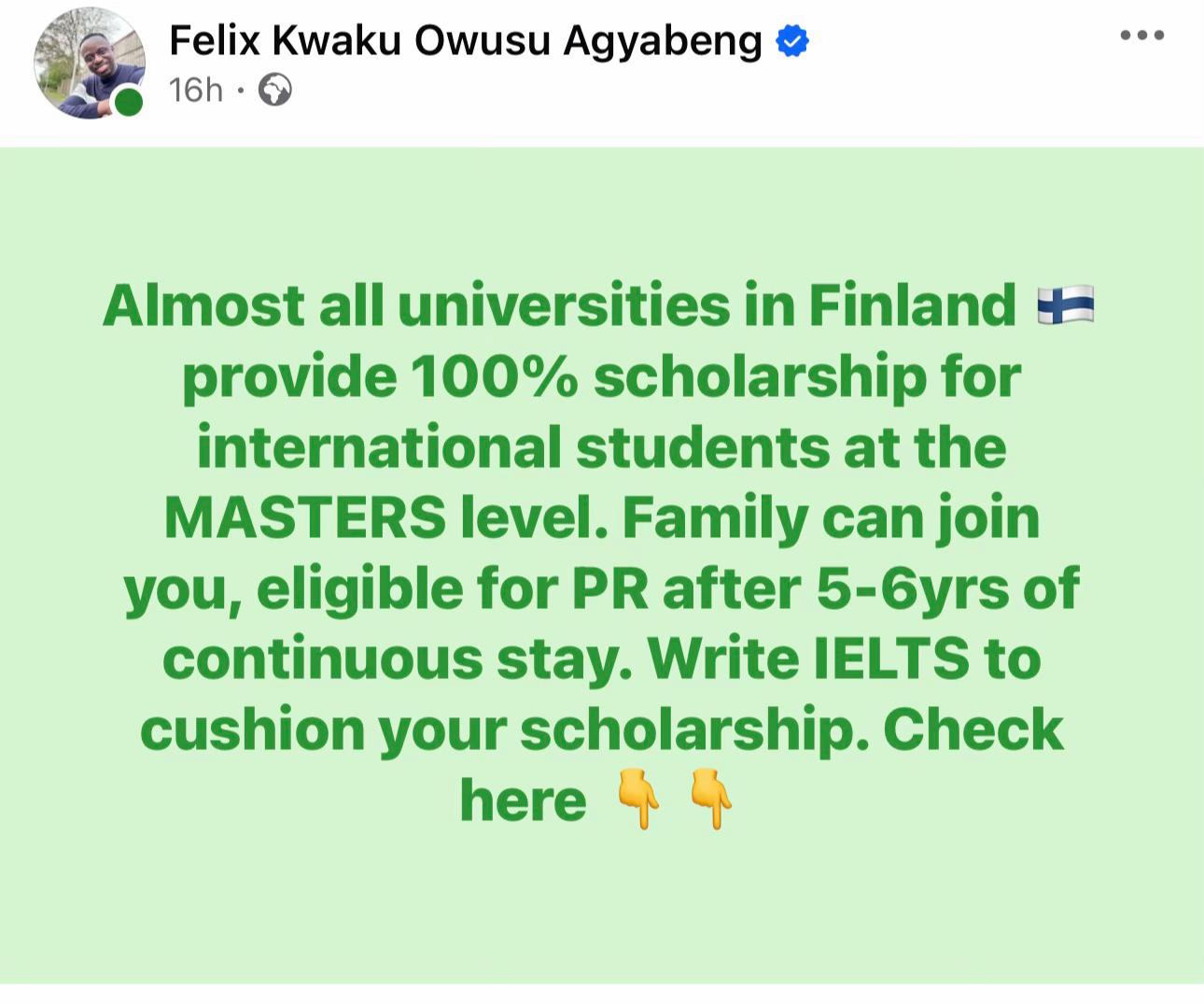 @Felix Agyabeng