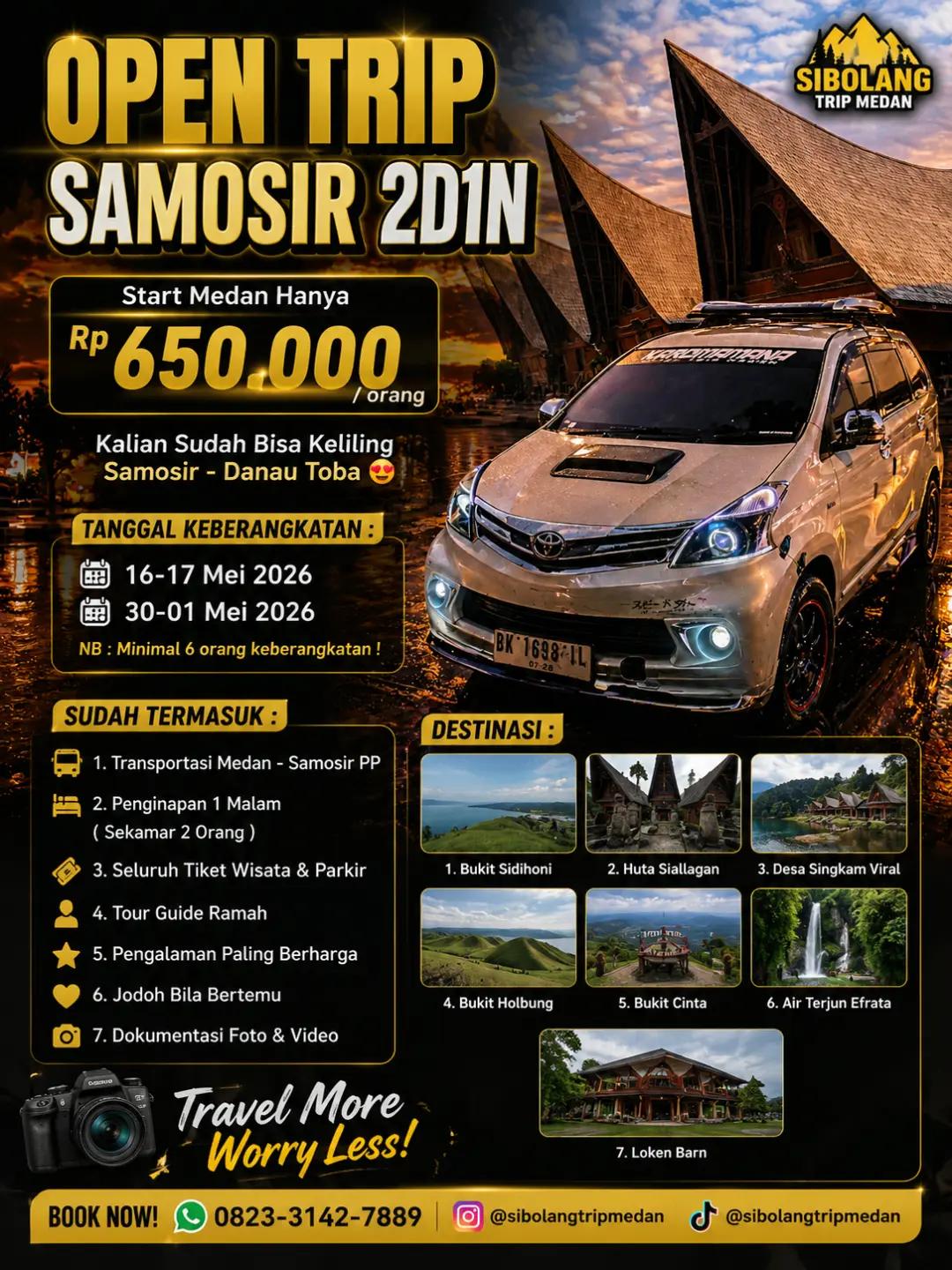 @OPEN TRIP MEDAN SUMUT