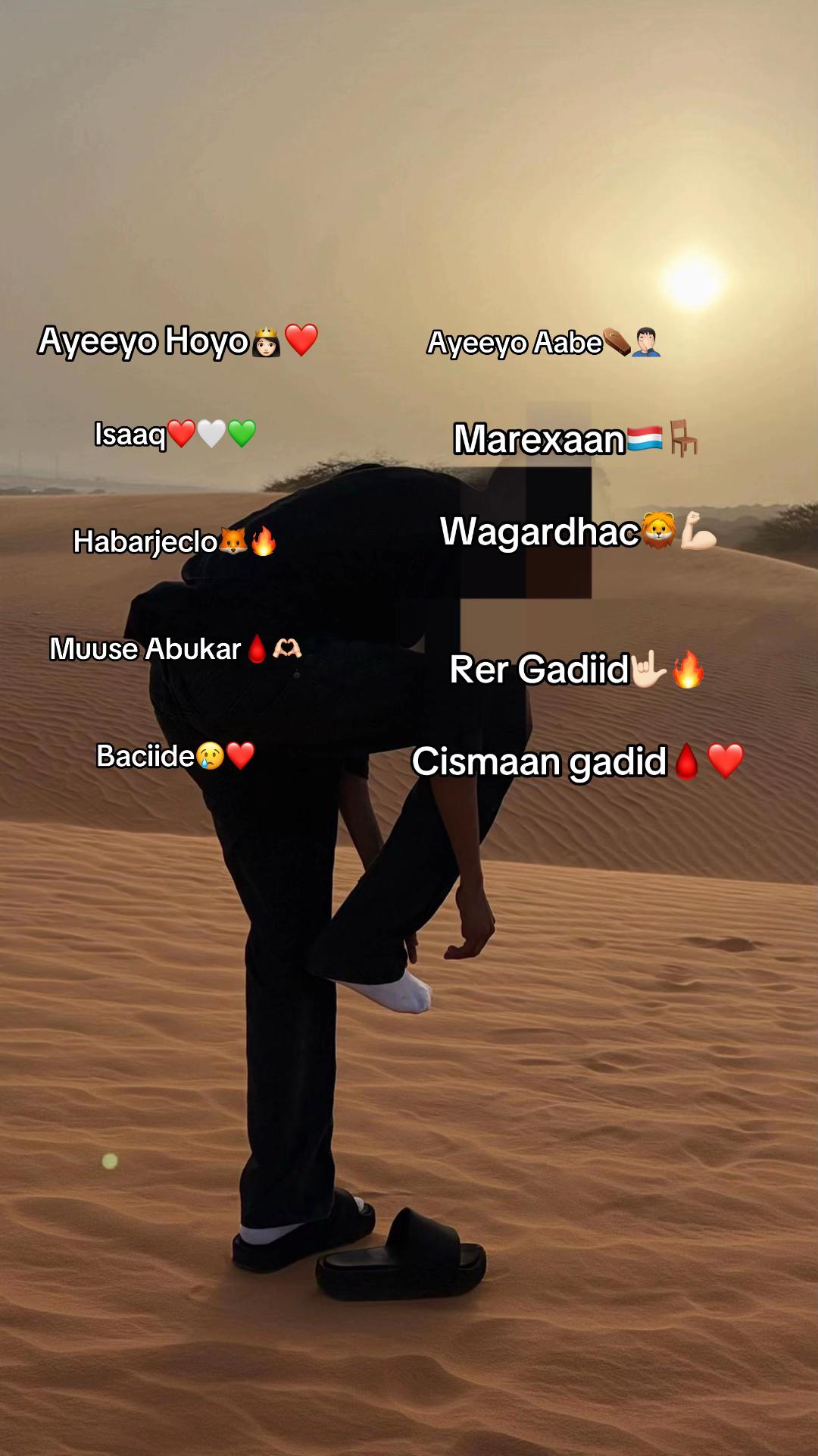 @Abdiqafaar Hussein Dayl🤴🏻❤️