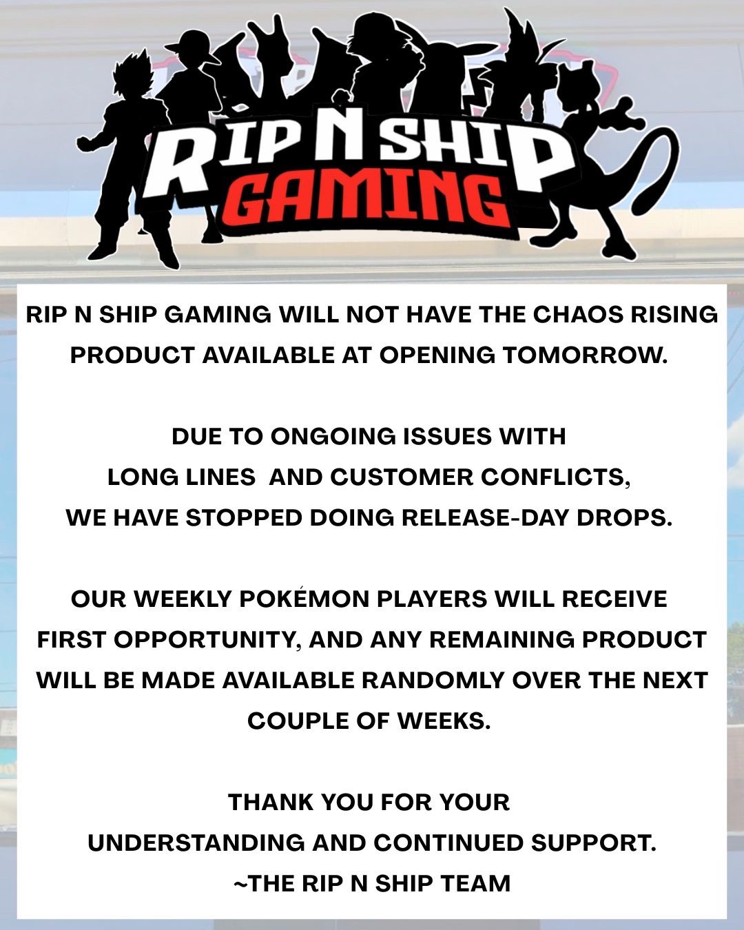 @Rip N Ship Gaming