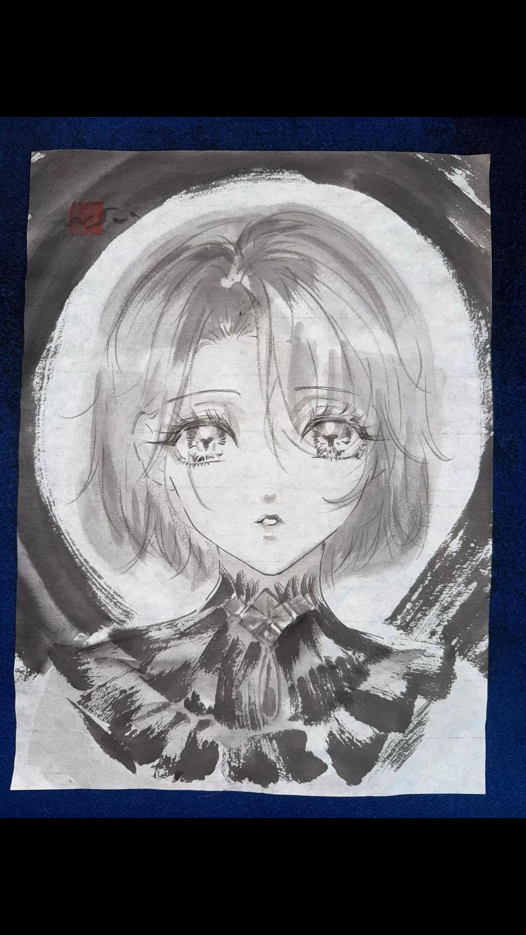 @まさい【うーちゃんちの墨絵画家】