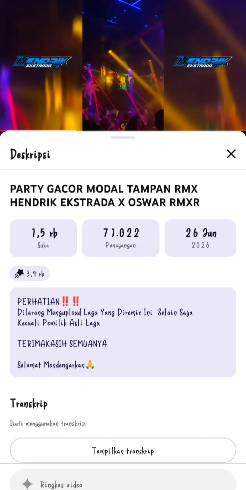 @Hendrik Ekstrada