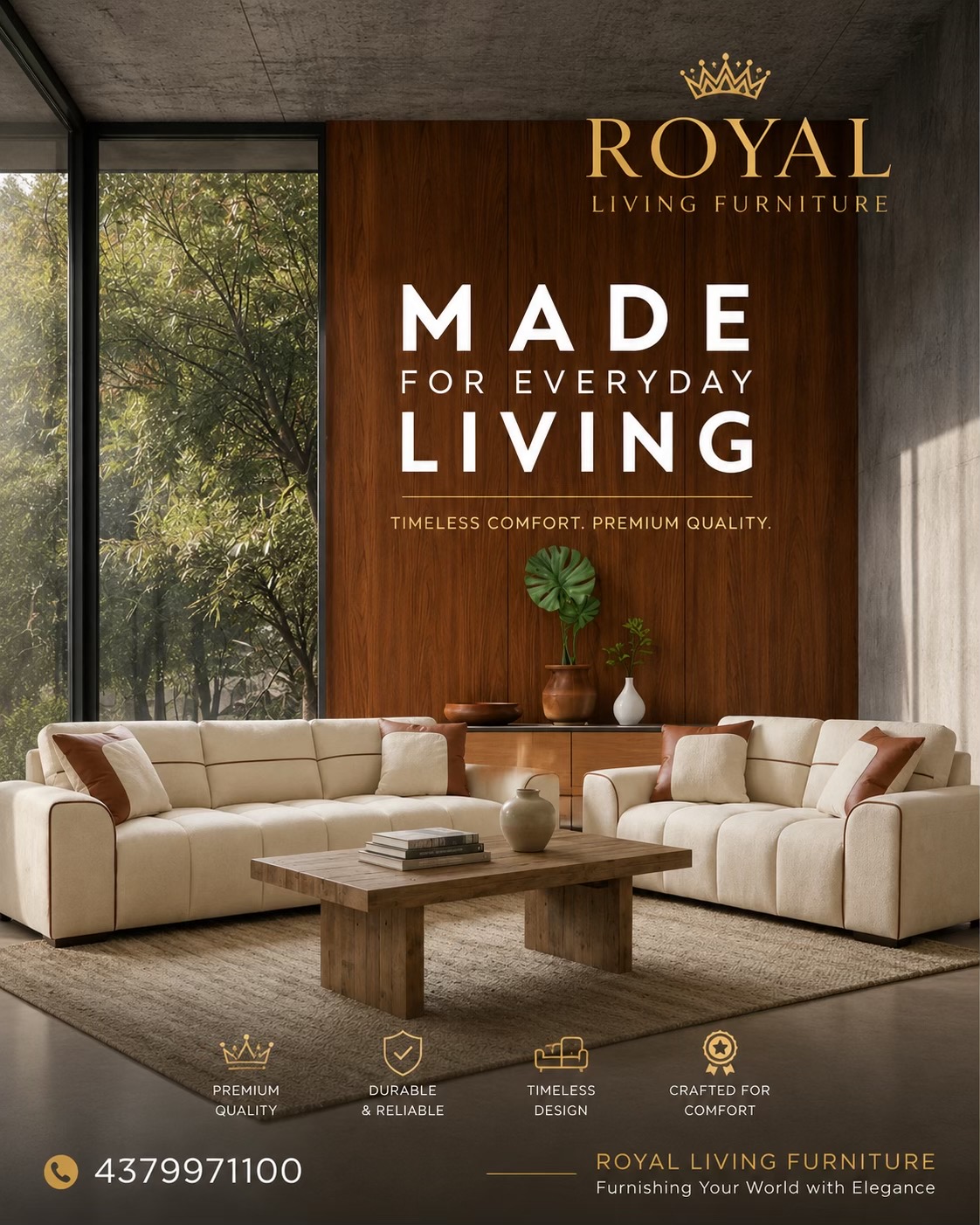 @Royal living furniture