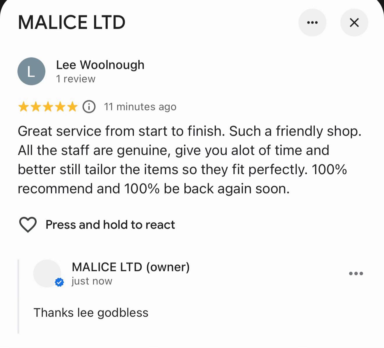 @Malice Ltd
