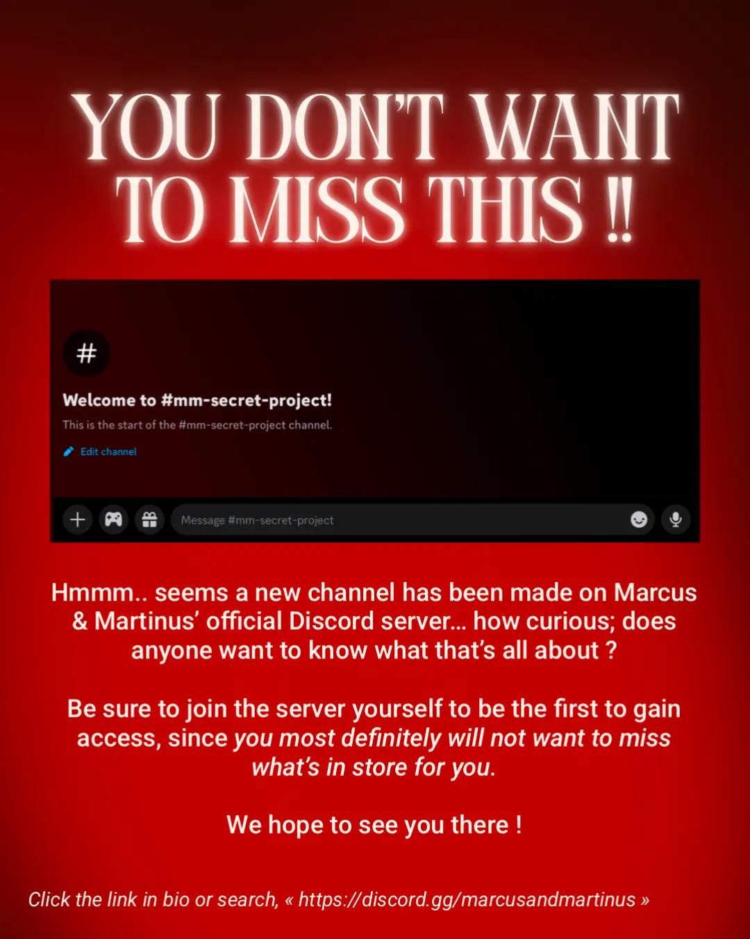 @M&M Discord Team