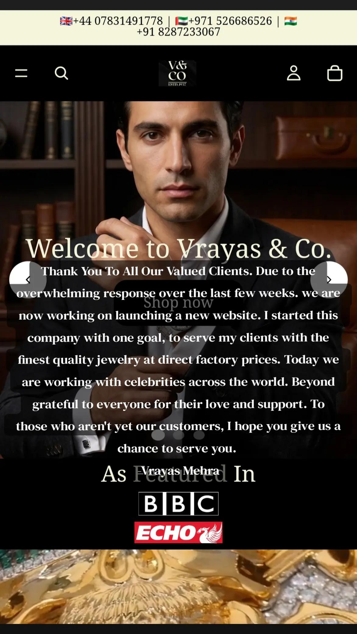 @Vrayas & Co. (Estd. 1937)