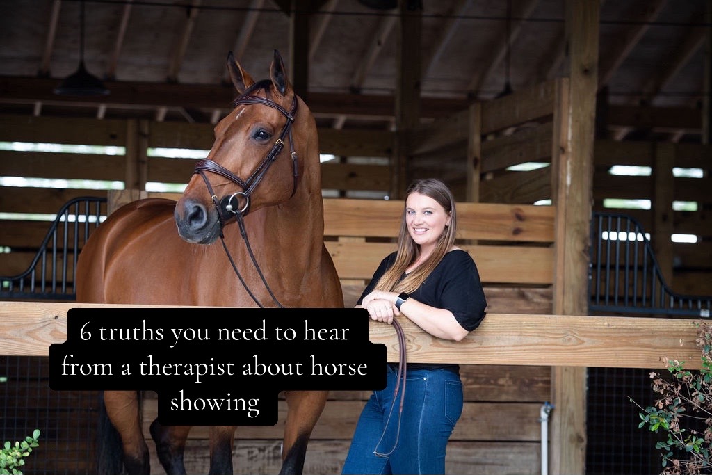 @Dr. J | Horse Show Therapist