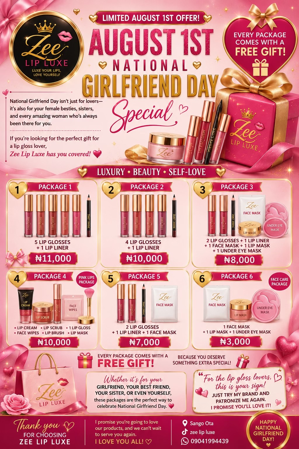 @ZEE LIPS LUXE🫦💄(SANGO OTA)