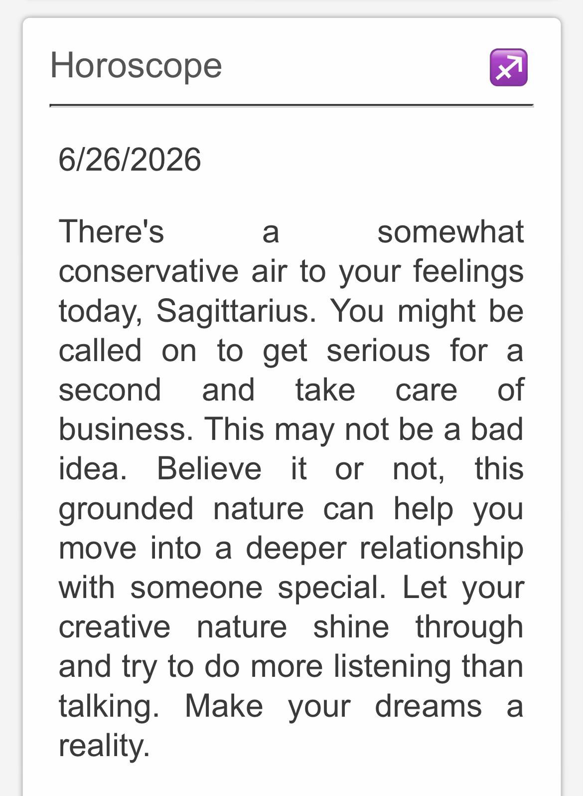 @Sagittarius