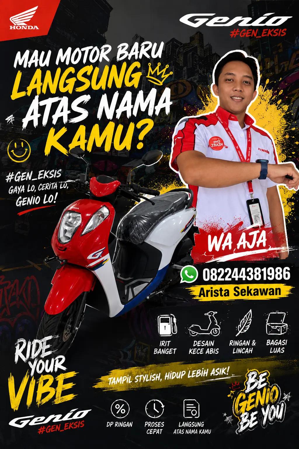 @Arista Honda Sekawan