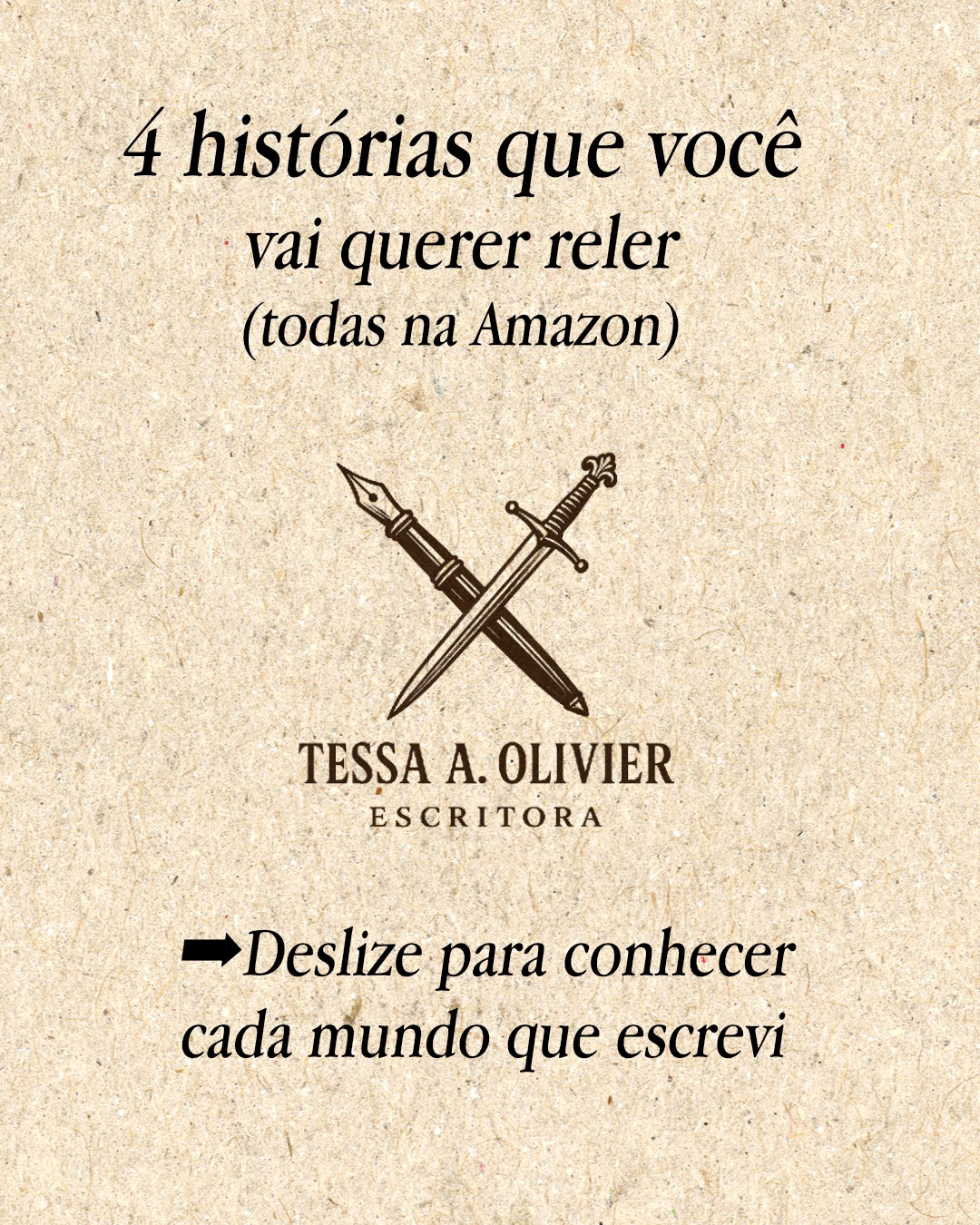 @Tessa A. Olivier | Escritora