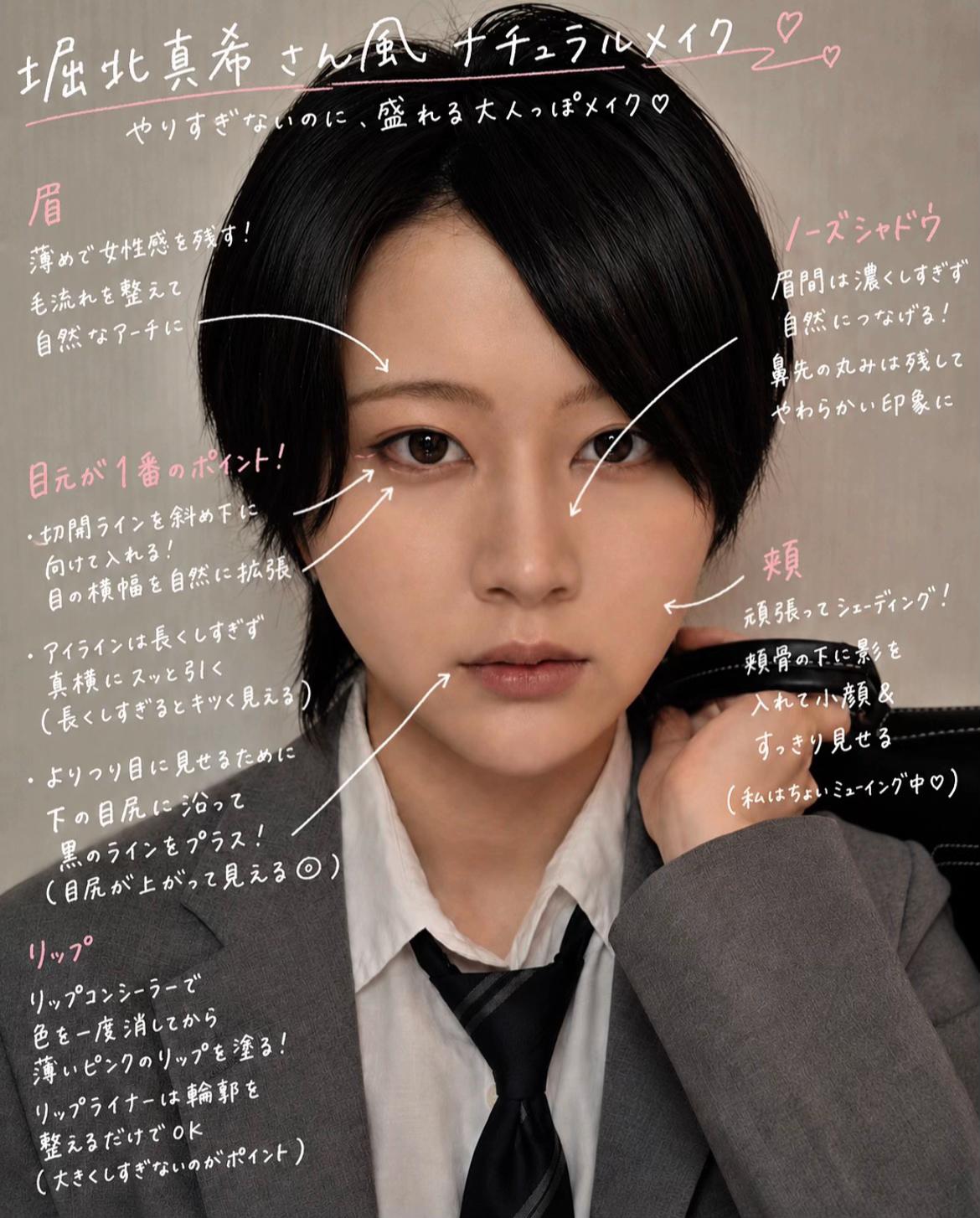 @シュニ¦イケメン化メイク