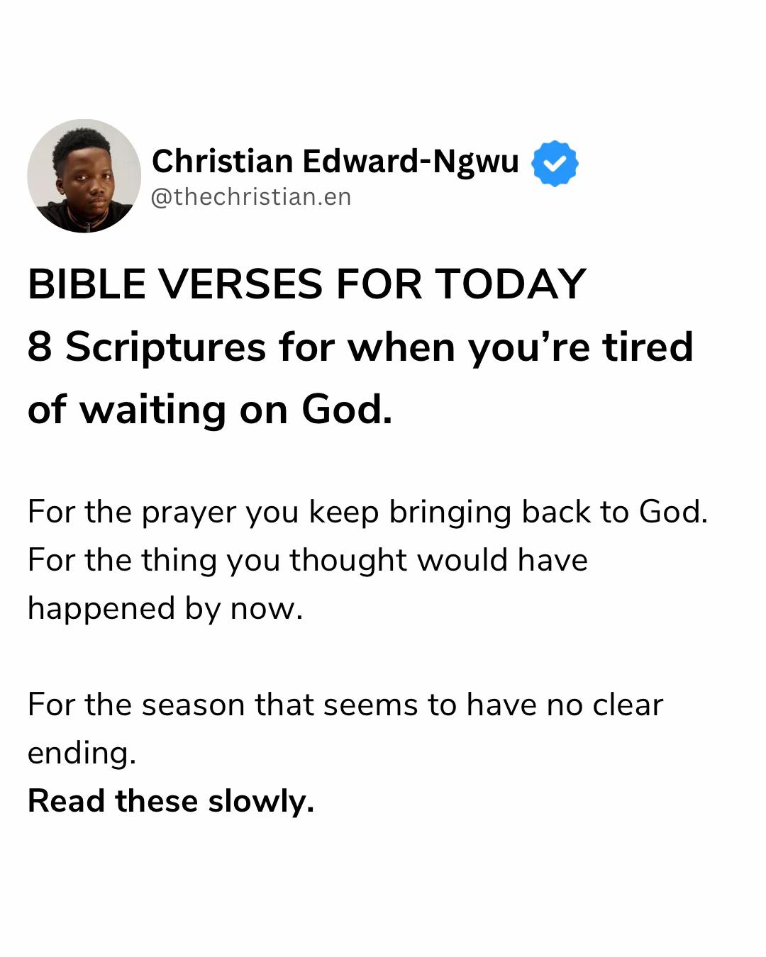 @Christian Edward-Ngwu