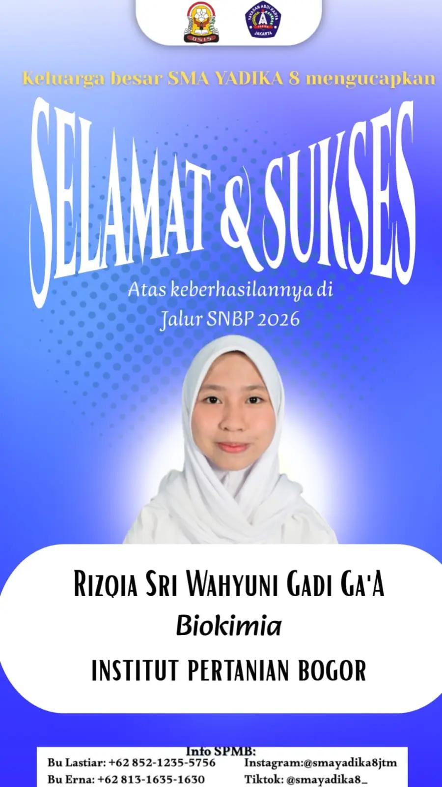 @SMA YADIKA 8