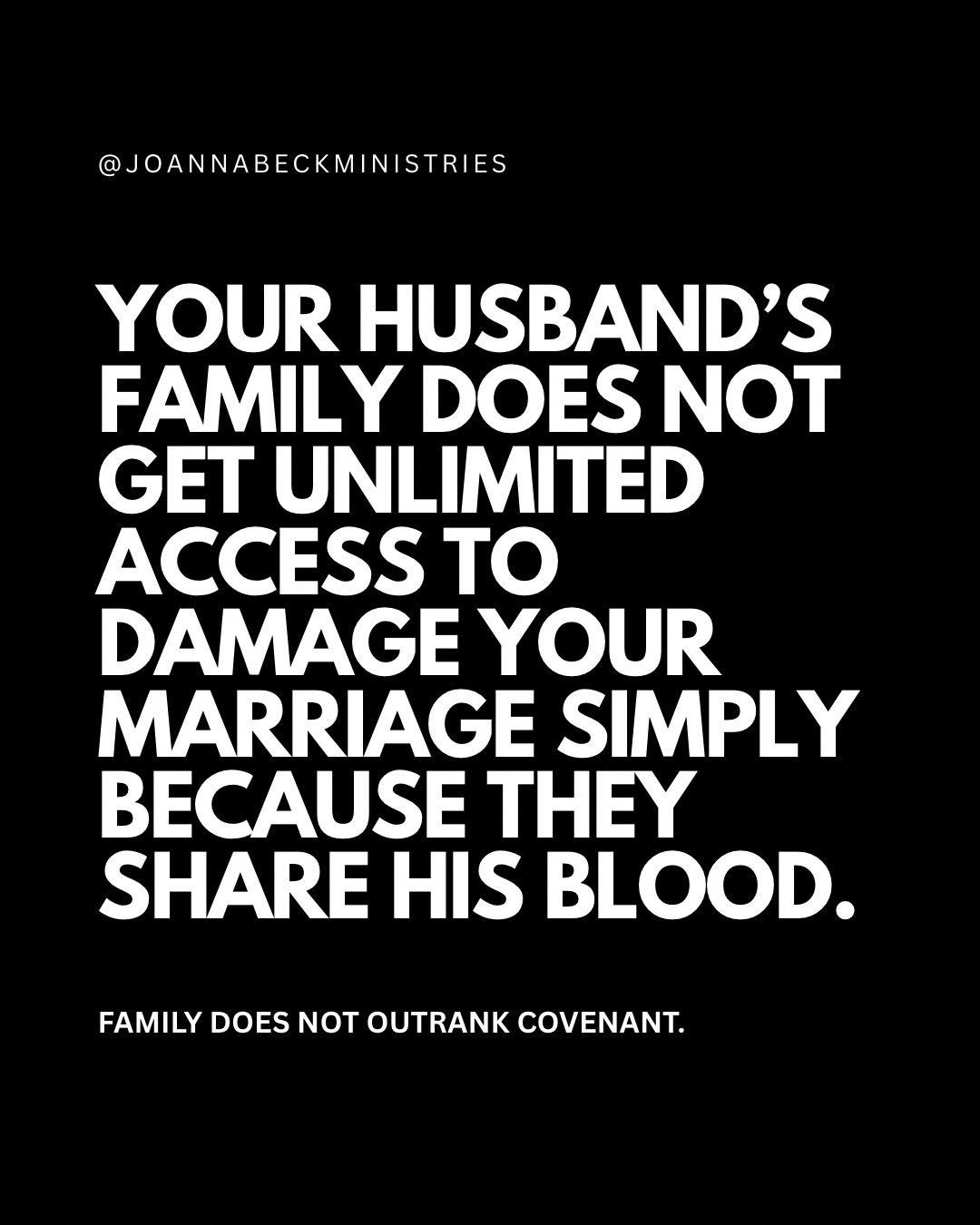 @Joanna Beck Ministries